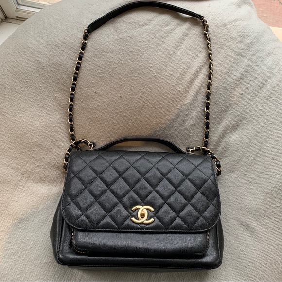 CHANEL Caviar Large Business Affinity Flap Black - Picture 3 of 8